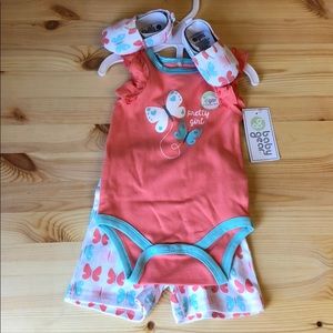 Baby gear 3 piece gift set 6-9 months baby girl